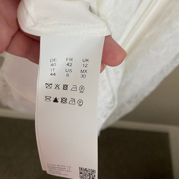 Hugo BOSS White RUNWAY EDITION Danisa‎ Dress - Picture 13 of 16